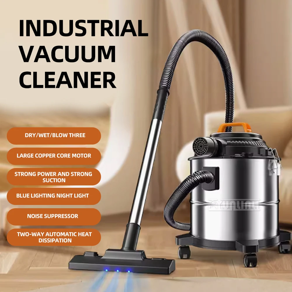 1800W High-power Wet and Dry Vacuum Sweeper Industrial Vacuum Cleaner 30L Large Capacity Aspiradora Commercial Staubsauger
1800W High-power Wet and Dry Vacuum Sweeper Industrial Vacuum Cleaner 30L Large Capacity Aspiradora Commercial Staubsauger