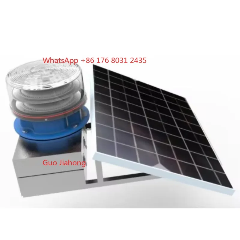 Solar Warning Light with Battery Integrated Solar Powered Dual Medium Intensity Obstruction Lighting System
Solar Warning Light with Battery Integrated Solar Powered Dual Medium Intensity Obstruction Lighting System