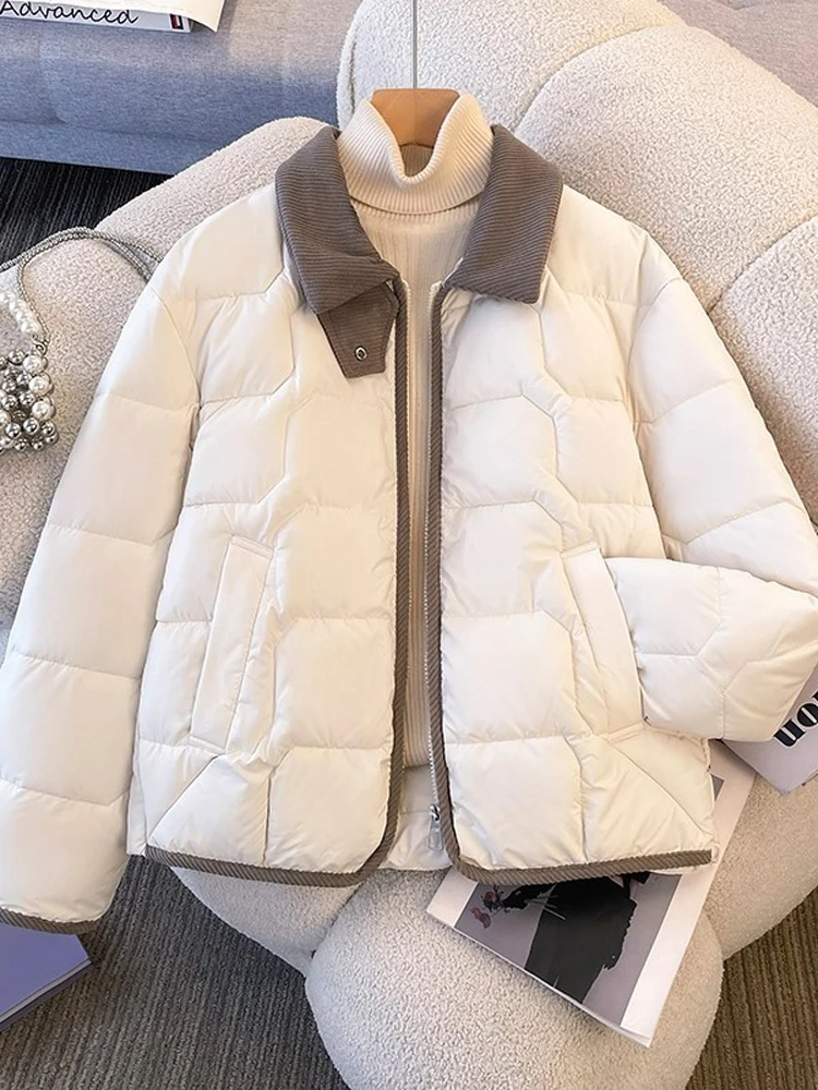 Slimming Faionable Korean Sle Color Blo Cotton Jaet Women's Winter New Arrival Commute Friendly Outerwear
Slimming Faionable Korean Sle Color Blo Cotton Jaet Women's Winter New Arrival Commute Friendly Outerwear