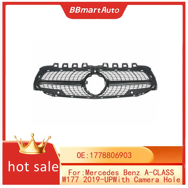 1778806903 BBmart Auto Parts 1pcs Front Radiator Grill For Mercedes Benz A-CLASS W177 2019-UPWith Camera Hole OE 1778806903
1778806903 BBmart Auto Parts 1pcs Front Radiator Grill For Mercedes Benz A-CLASS W177 2019-UPWith Camera Hole OE 1778806903