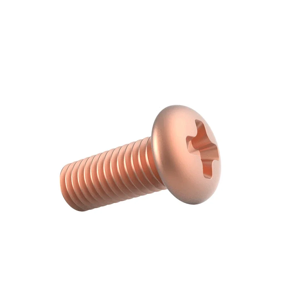 Metric Screw M3 M4 M5 M6 T2 Copper Button Head Screw Bolts Cross Socket Length 4mm-35mm for Model Aircraft Car DIY
Metric Screw M3 M4 M5 M6 T2 Copper Button Head Screw Bolts Cross Socket Length 4mm-35mm for Model Aircraft Car DIY
