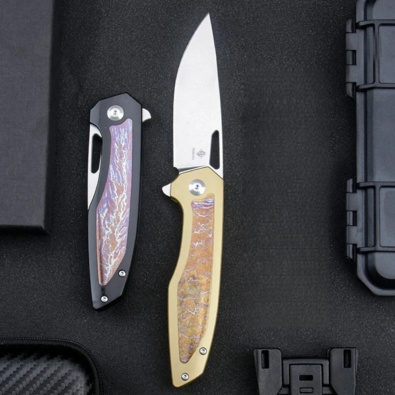 Складной нож ALPHA из прочной стали N690G, с титановой рукоятью, инструмент EDC для кемпинга, походов, выживания и нарезки фруктов
Складной нож ALPHA из прочной стали N690G, с титановой рукоятью, инструмент EDC для кемпинга, походов, выживания и нарезки фруктов