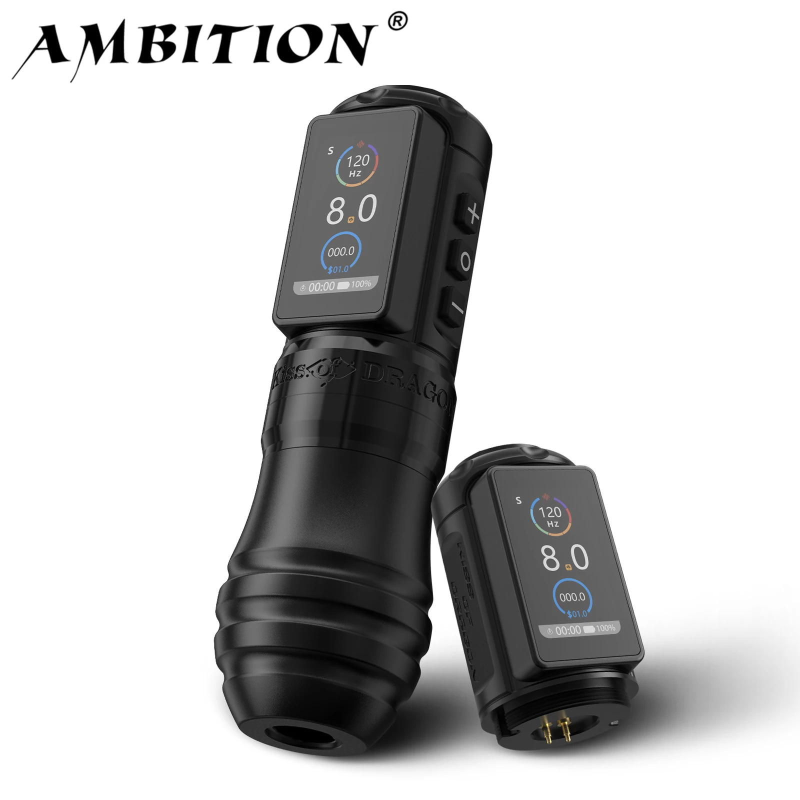 Ambition Traveler-T1 Wireless Tattoo Machine Stroke 4.0mm Professional Straight Rod Brushless Motor Pen 2000mAh Battery Capacity
Ambition Traveler-T1 Wireless Tattoo Machine Stroke 4.0mm Professional Straight Rod Brushless Motor Pen 2000mAh Battery Capacity