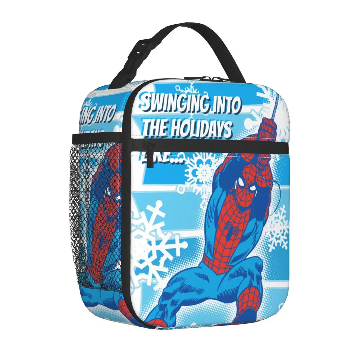Spider Man Snowflake Insulated Lunch Bags Cooler Bag Lunch Container High Capacity Tote Lunch Box Food Storage Bags School
Spider Man Snowflake Insulated Lunch Bags Cooler Bag Lunch Container High Capacity Tote Lunch Box Food Storage Bags School