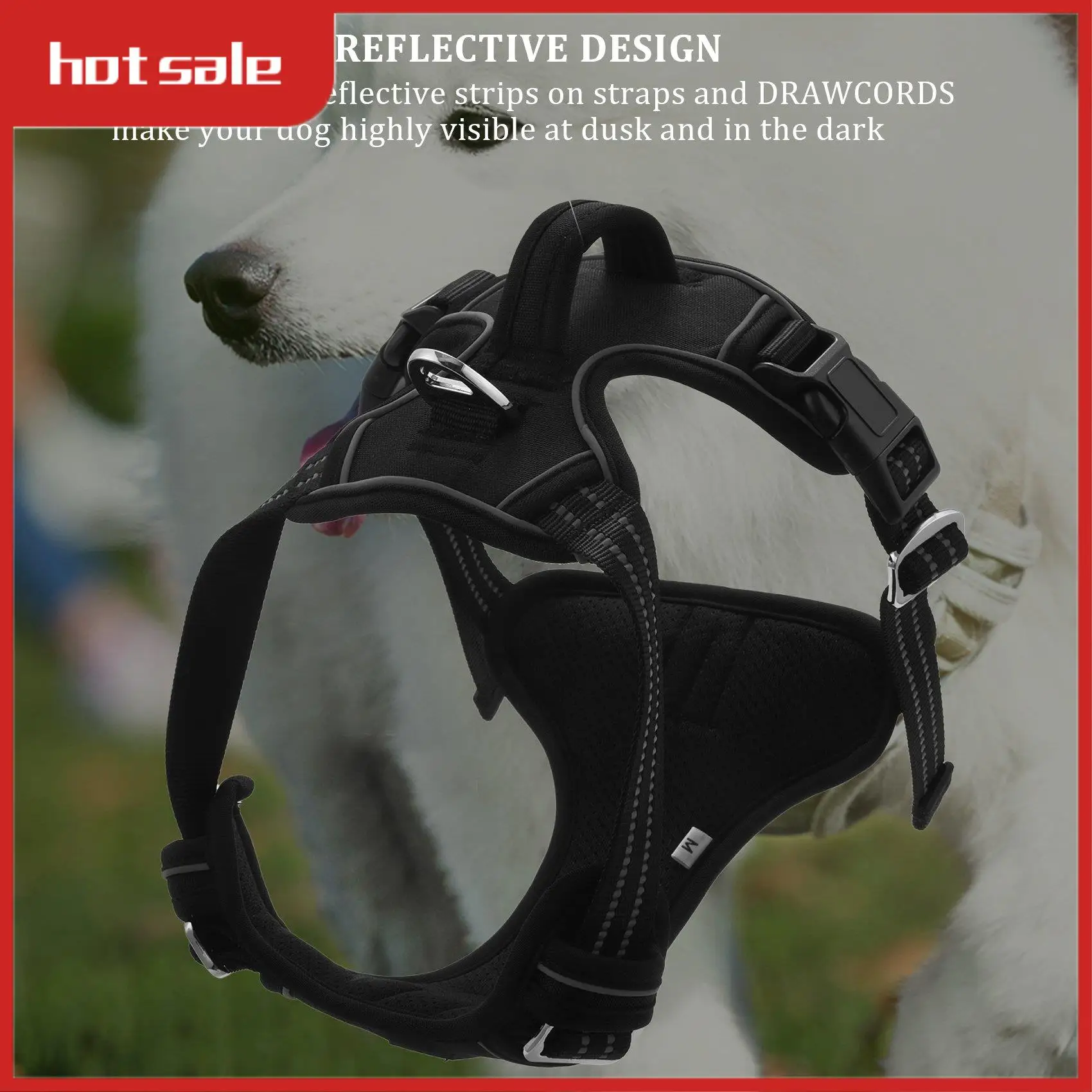 A21I-Dog Harness For Dogs Anti Pull Harness Pull Safety Harness Small Large Medium Dog Chest Harness Soft Padded (M)
A21I-Dog Harness For Dogs Anti Pull Harness Pull Safety Harness Small Large Medium Dog Chest Harness Soft Padded (M)