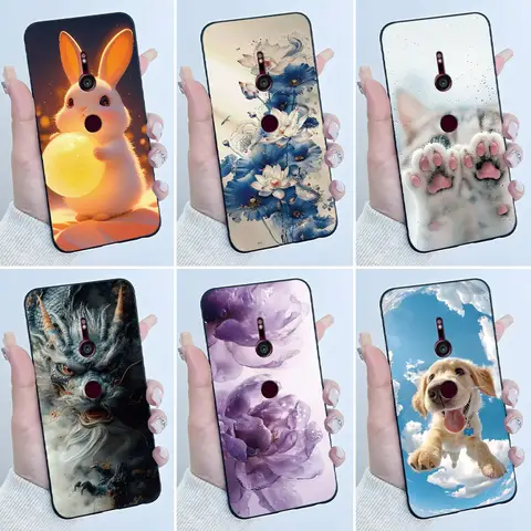 Casing For Sony Xperia XZ3 SO-01L XZ2 SO-03K Phone Case Luxury Fashion Cute Cool Boys Girls Black Matte Soft Silicone Back Cover