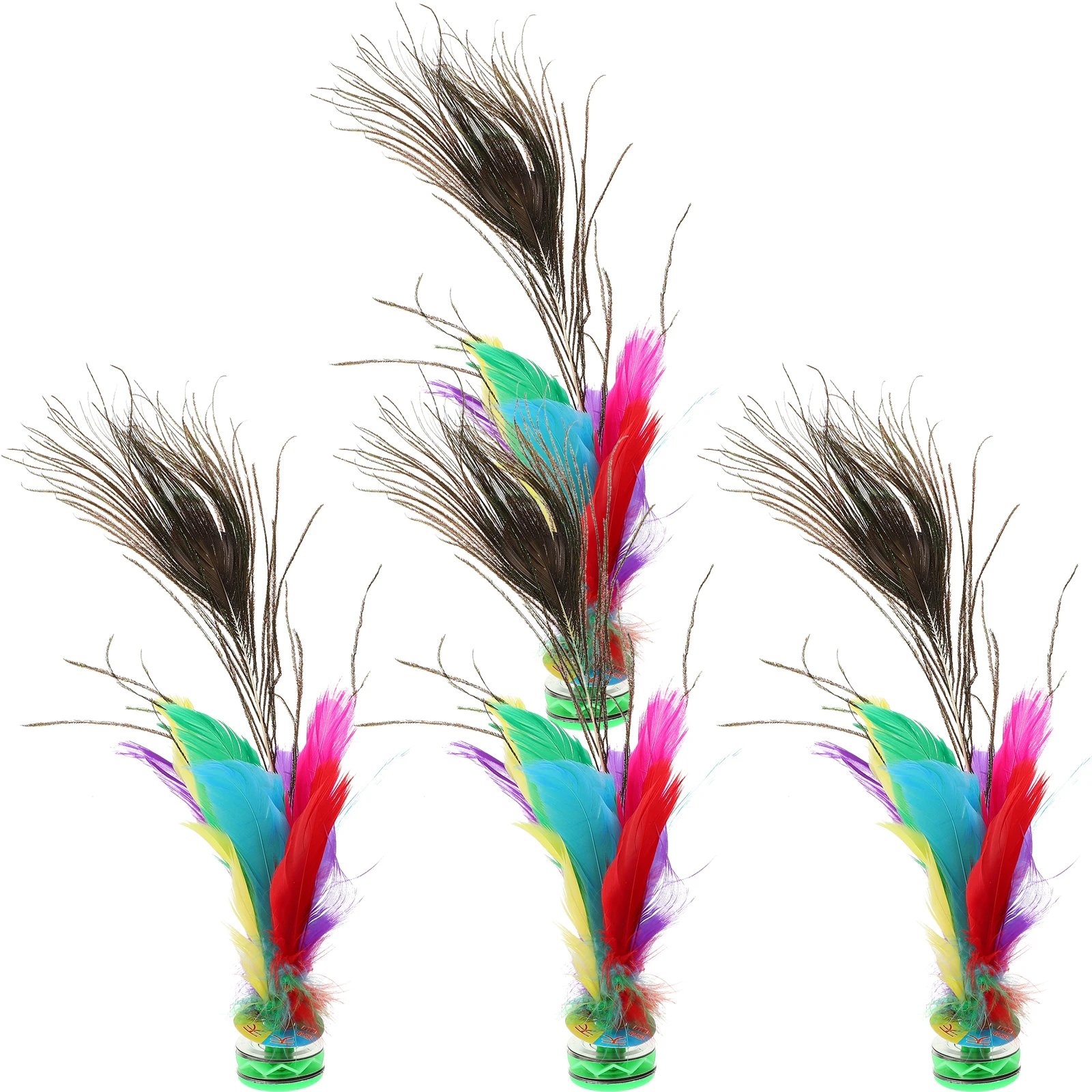 4 Pcs Shuttlecock Large Jianzi Rubber Material Toys Kids Adults Sports Outdoor Indoor Game Traditional Leisure Student
4 Pcs Shuttlecock Large Jianzi Rubber Material Toys Kids Adults Sports Outdoor Indoor Game Traditional Leisure Student