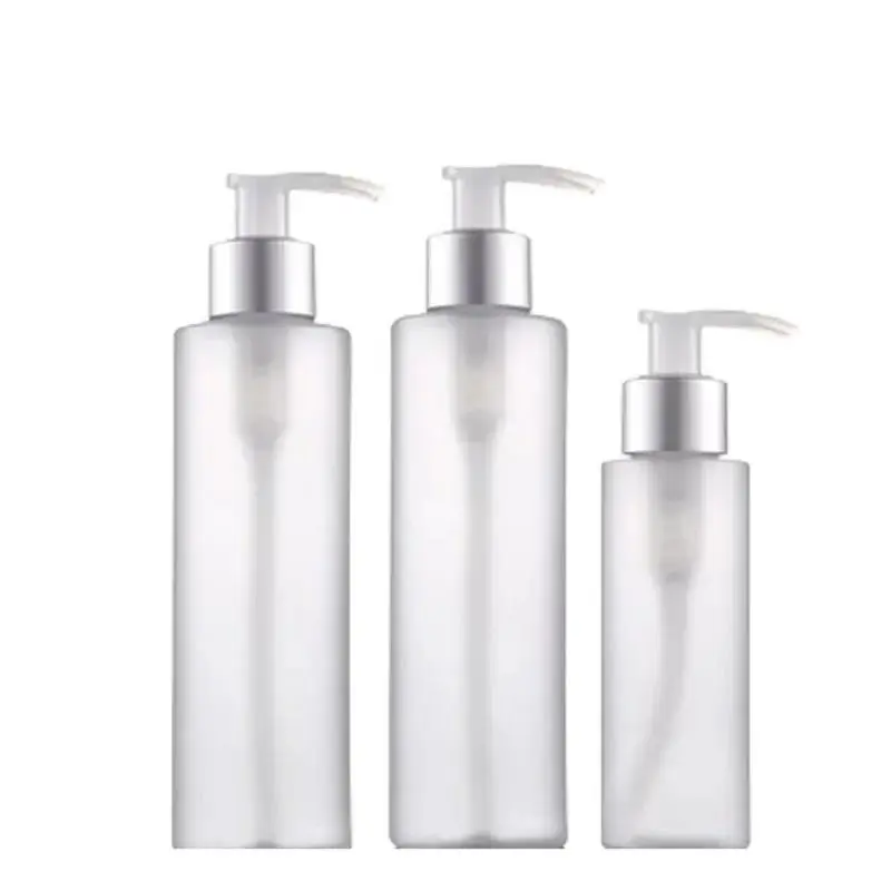 20Pcs Frosted Plastic Bottle 100ml 120ML 200ML Empty Matte Silver Lotion Pump Cosmetic Packaging Refillable Shampoo Bottles
20Pcs Frosted Plastic Bottle 100ml 120ML 200ML Empty Matte Silver Lotion Pump Cosmetic Packaging Refillable Shampoo Bottles