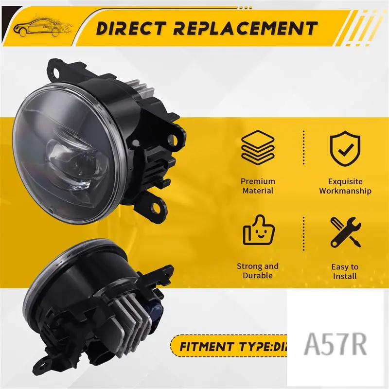 7R-For Ford Mustang GT 2015 - 2017 LED Fog Light LH= RH White Light FR3B-15K201-AC
7R-For Ford Mustang GT 2015 - 2017 LED Fog Light LH= RH White Light FR3B-15K201-AC