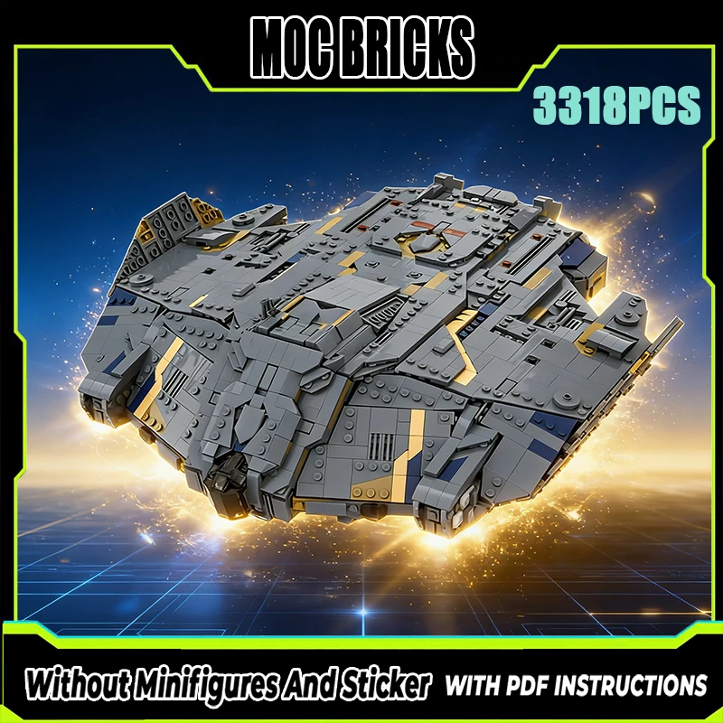 Конструктор MOC: Модульная модель космического корабля из классической игры, развивающий набор для сборки, подарок на Рождество, игрушка DIY
Конструктор MOC: Модульная модель космического корабля из классической игры, развивающий набор для сборки, подарок на Рождество, игрушка DIY