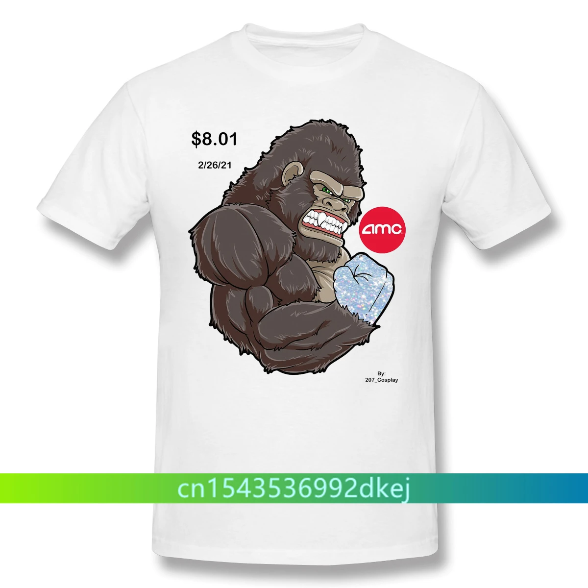 Diamond Hand ApeT-Shirt Men Top Quality 100% Cotton Short Summer Sleeve WBS WallStreetBets Casual Tshirt LooseF
Diamond Hand ApeT-Shirt Men Top Quality 100% Cotton Short Summer Sleeve WBS WallStreetBets Casual Tshirt LooseF