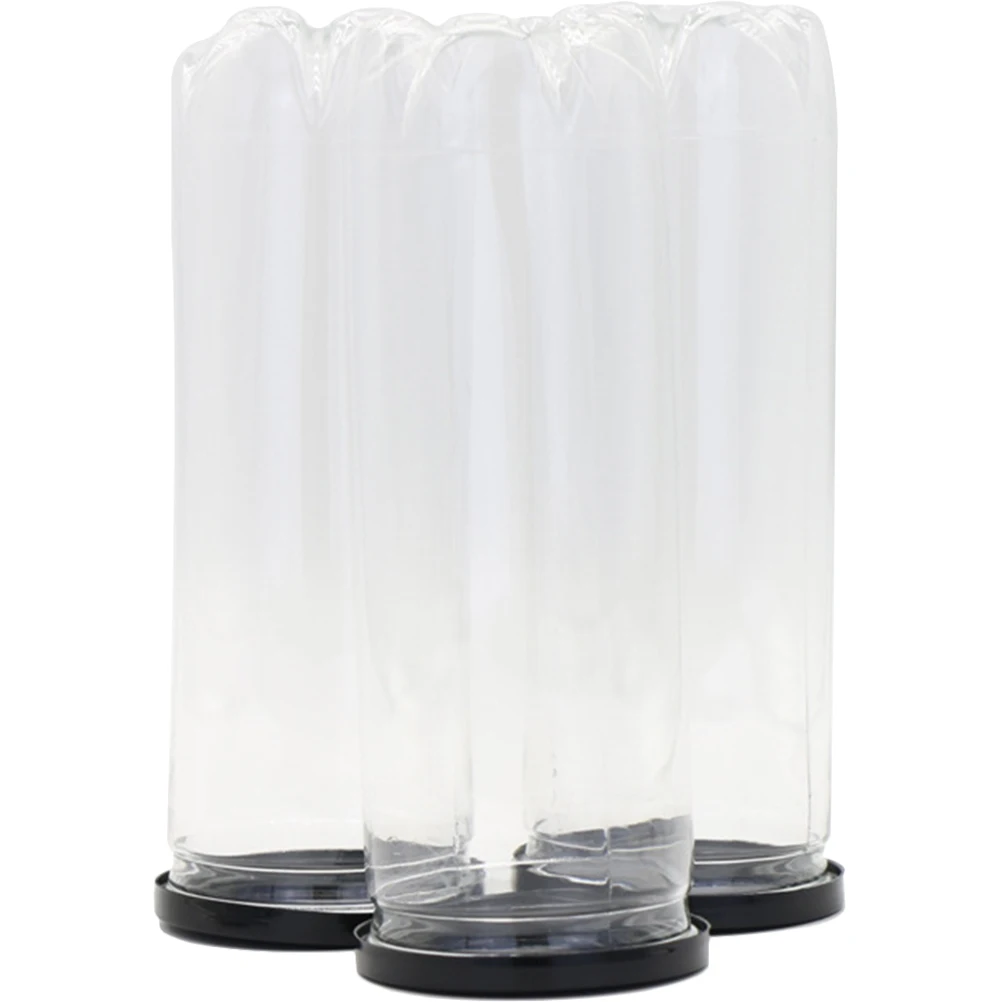 3 Pcs Tennis Ball Tube Cylinder Balls Empty Can Portable Canister Transparent Pvc Man
3 Pcs Tennis Ball Tube Cylinder Balls Empty Can Portable Canister Transparent Pvc Man