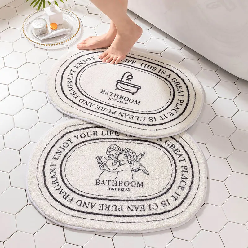 Коврики для ванной комнаты Мягкий черный, белый коврик для ванной Нескользящие впитывающие коврики для душа Коврики для ванной комнаты Моющийся в машине коврик для ванны
Коврики для ванной комнаты Мягкий черный, белый коврик для ванной Нескользящие впитывающие коврики для душа Коврики для ванной комнаты Моющийся в машине коврик для ванны