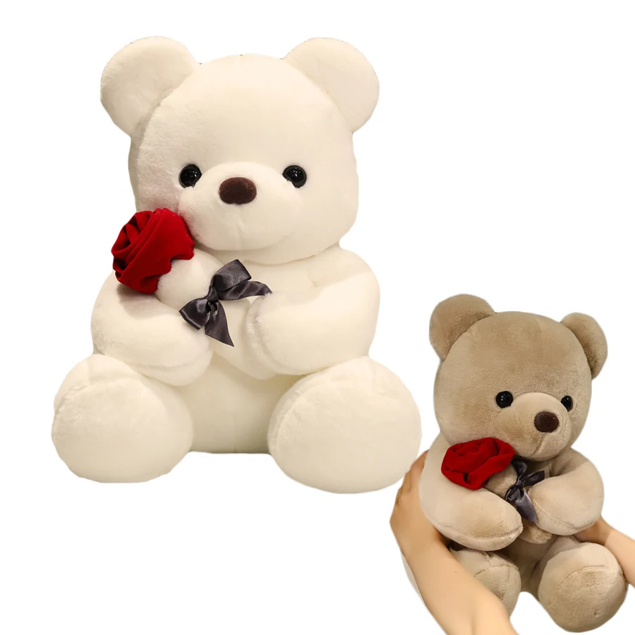 Cute Teddy Bear Plush Toy Stuffed Animals Bear with Roses Flower Kids Toys Valentine’s Day Gift for Girls and Women
Cute Teddy Bear Plush Toy Stuffed Animals Bear with Roses Flower Kids Toys Valentine’s Day Gift for Girls and Women