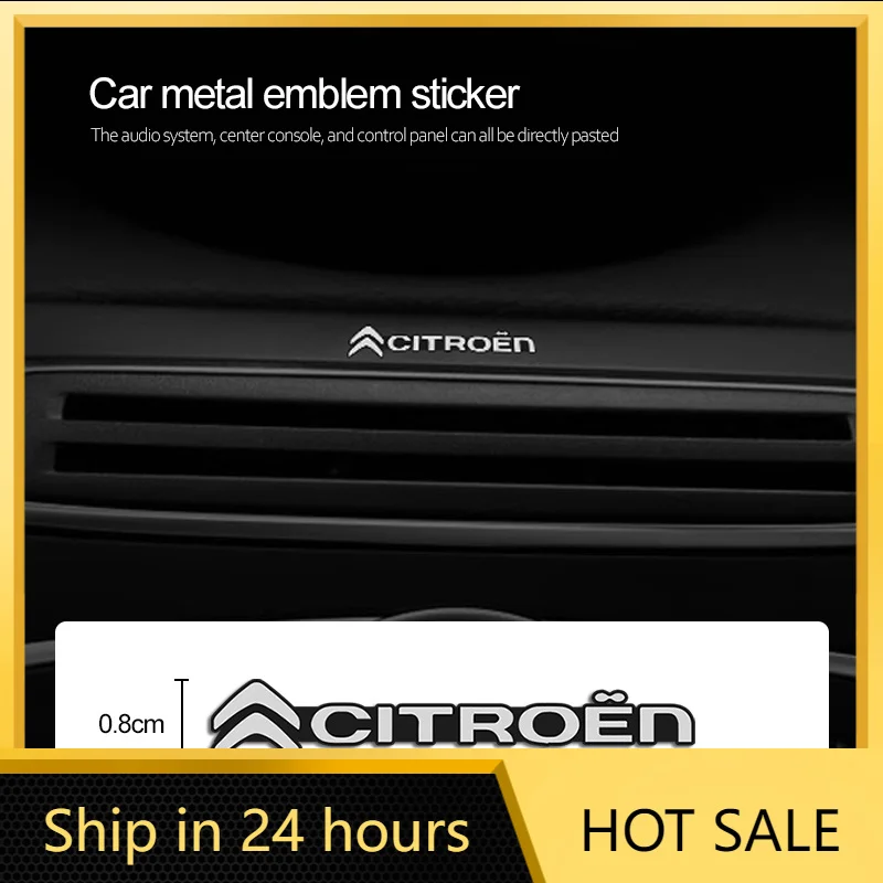Car Sticker Mini Aluminum Car Logo Decorative Stickers For Citroen C3 C5 Aircross C5X C4 Cactus Picasso E-C3 E-C4 C1 C-Crosser C
Car Sticker Mini Aluminum Car Logo Decorative Stickers For Citroen C3 C5 Aircross C5X C4 Cactus Picasso E-C3 E-C4 C1 C-Crosser C