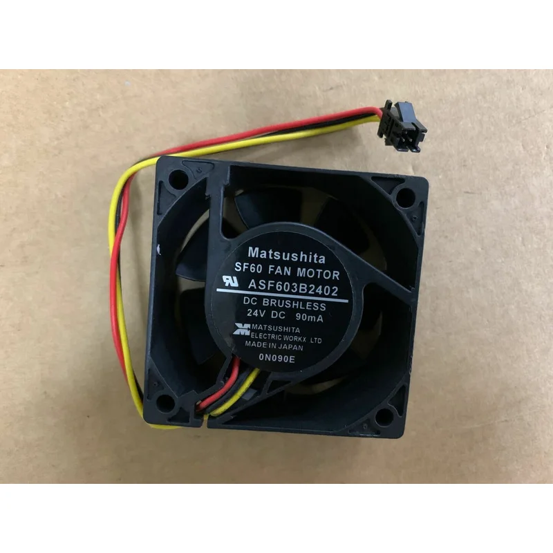 1PC Inverter cooling fan 24VDC 90MA 60*60*25mm ASF603B2402
1PC Inverter cooling fan 24VDC 90MA 60*60*25mm ASF603B2402