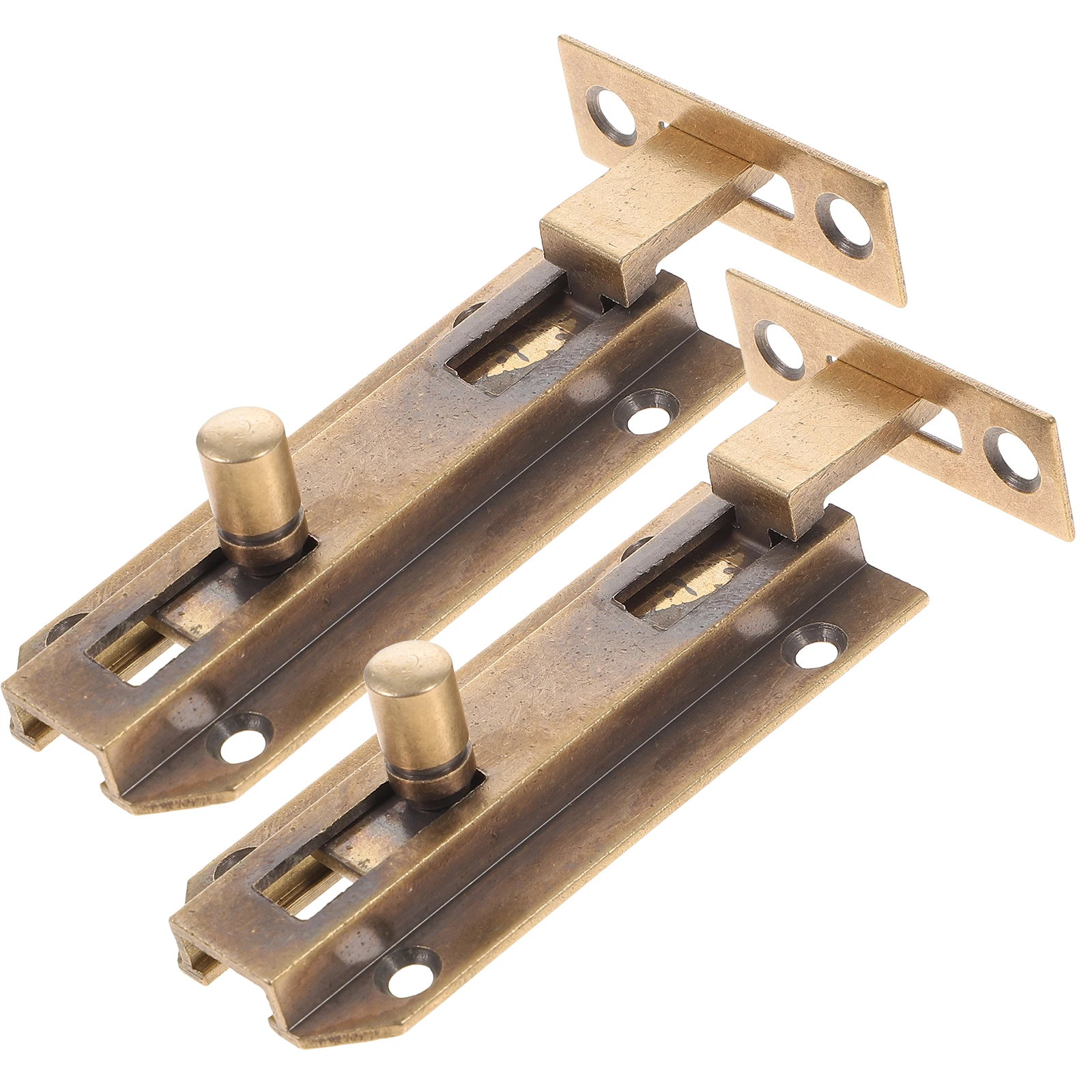 2 Pcs Bronze Door Bolt Sliding Double Slide Lock for Doors Brass Gate Drop down Latch Security
2 Pcs Bronze Door Bolt Sliding Double Slide Lock for Doors Brass Gate Drop down Latch Security