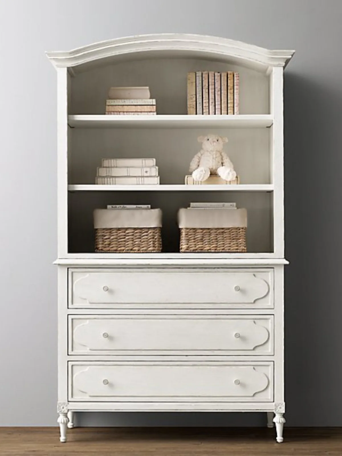 Furniture Locker US Original Single White Solid Wood Children's Bookcase Oak Bookshelf
Furniture Locker US Original Single White Solid Wood Children's Bookcase Oak Bookshelf