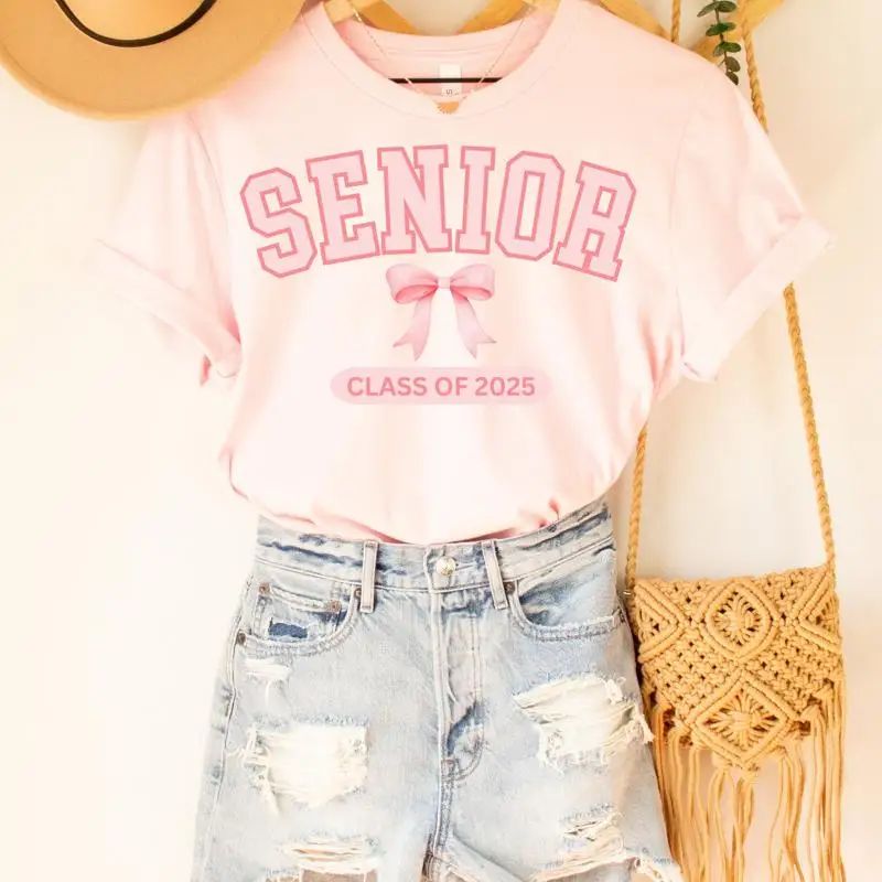 Senior 2025 T Shirt Class Of Bows Retro Seniors Coquette 2024 Graduation
Senior 2025 T Shirt Class Of Bows Retro Seniors Coquette 2024 Graduation