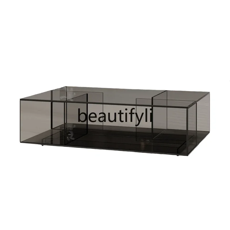 Italian minimalist light luxury coffee table j simple modern small table glass
Italian minimalist light luxury coffee table j simple modern small table glass