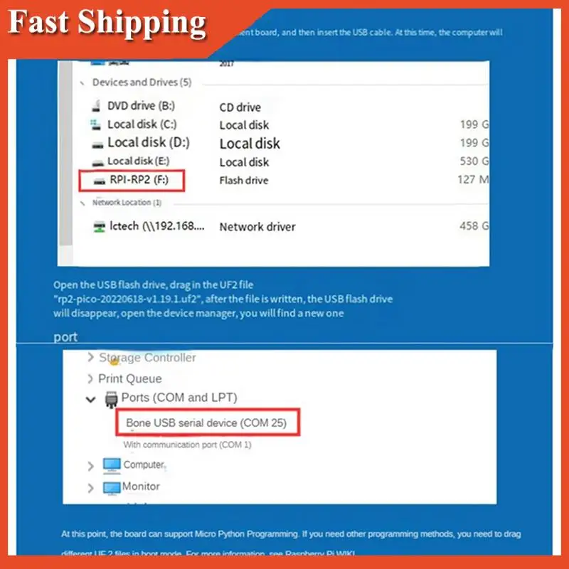 Эффективная плата для разработки Raspberry Pi RP2040, 32 Мбит флэш-памяти, двухъядерный процессор RP2040, платы для разработки Micropyth, легко в использовании
Эффективная плата для разработки Raspberry Pi RP2040, 32 Мбит флэш-памяти, двухъядерный процессор RP2040, платы для разработки Micropyth, легко в использовании