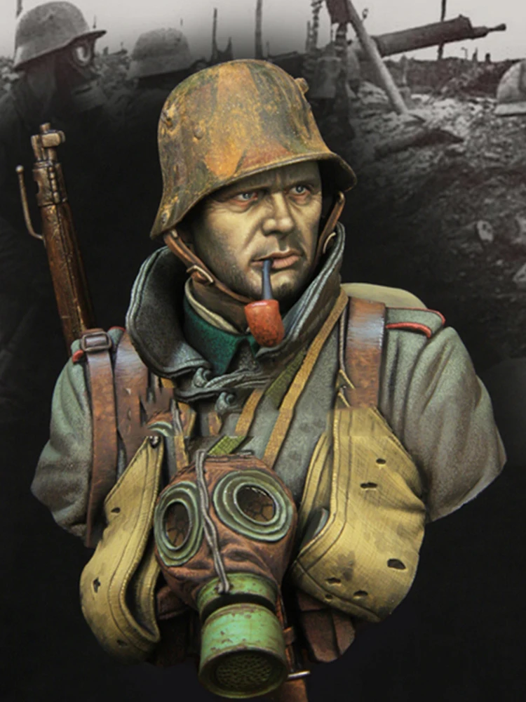 New Unassembled 1/10 World war I troops bust soldier Figures Resin Kit DIY Toys Unpainted kits
New Unassembled 1/10 World war I troops bust soldier Figures Resin Kit DIY Toys Unpainted kits