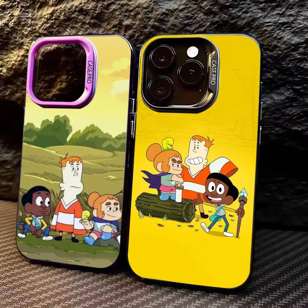 Adventure Craig of the Creek Phone Case For iPhone17,16,15,14,13,12,11 Plus,Pro Max Colored Silver Plated Inside Cover
Adventure Craig of the Creek Phone Case For iPhone17,16,15,14,13,12,11 Plus,Pro Max Colored Silver Plated Inside Cover
