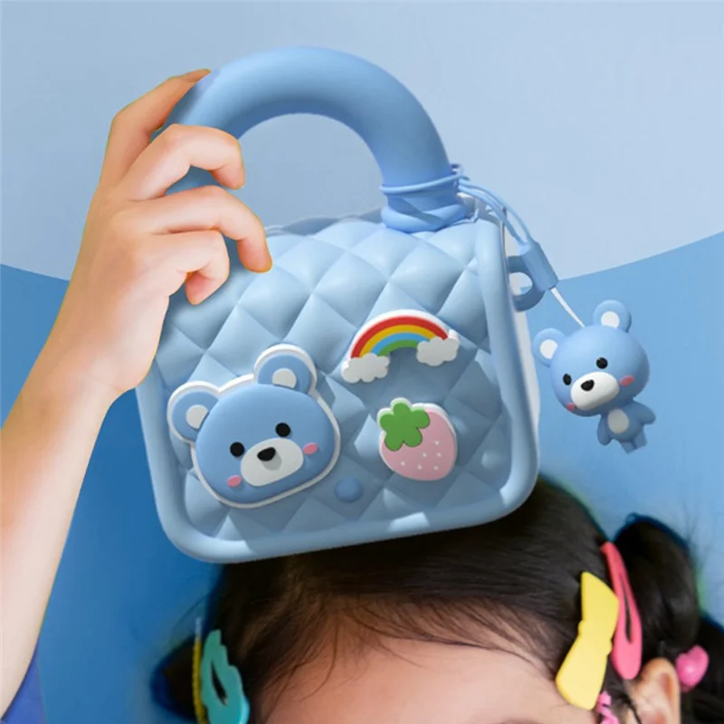 Multifunctional Children's Camera Bag Portable Cute Handheld Coin Purse Camera Replacement Blue
Multifunctional Children's Camera Bag Portable Cute Handheld Coin Purse Camera Replacement Blue