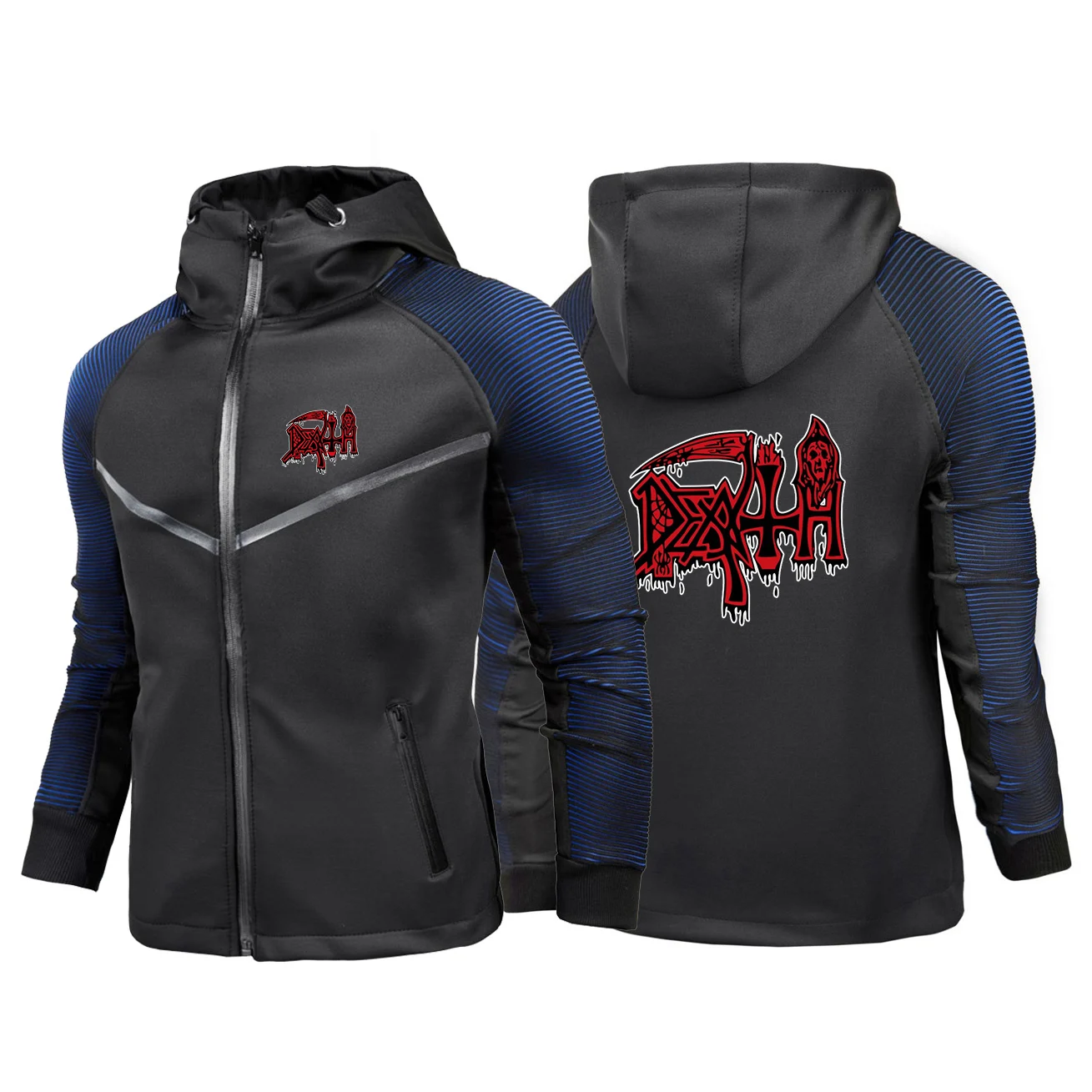 2026 Autumn Street Hiking Jogging Fashion Zipper Loose Jacket Heavy Metal Rock Band Death Logo Print Men's Casual Coat Hoodies
2026 Autumn Street Hiking Jogging Fashion Zipper Loose Jacket Heavy Metal Rock Band Death Logo Print Men's Casual Coat Hoodies