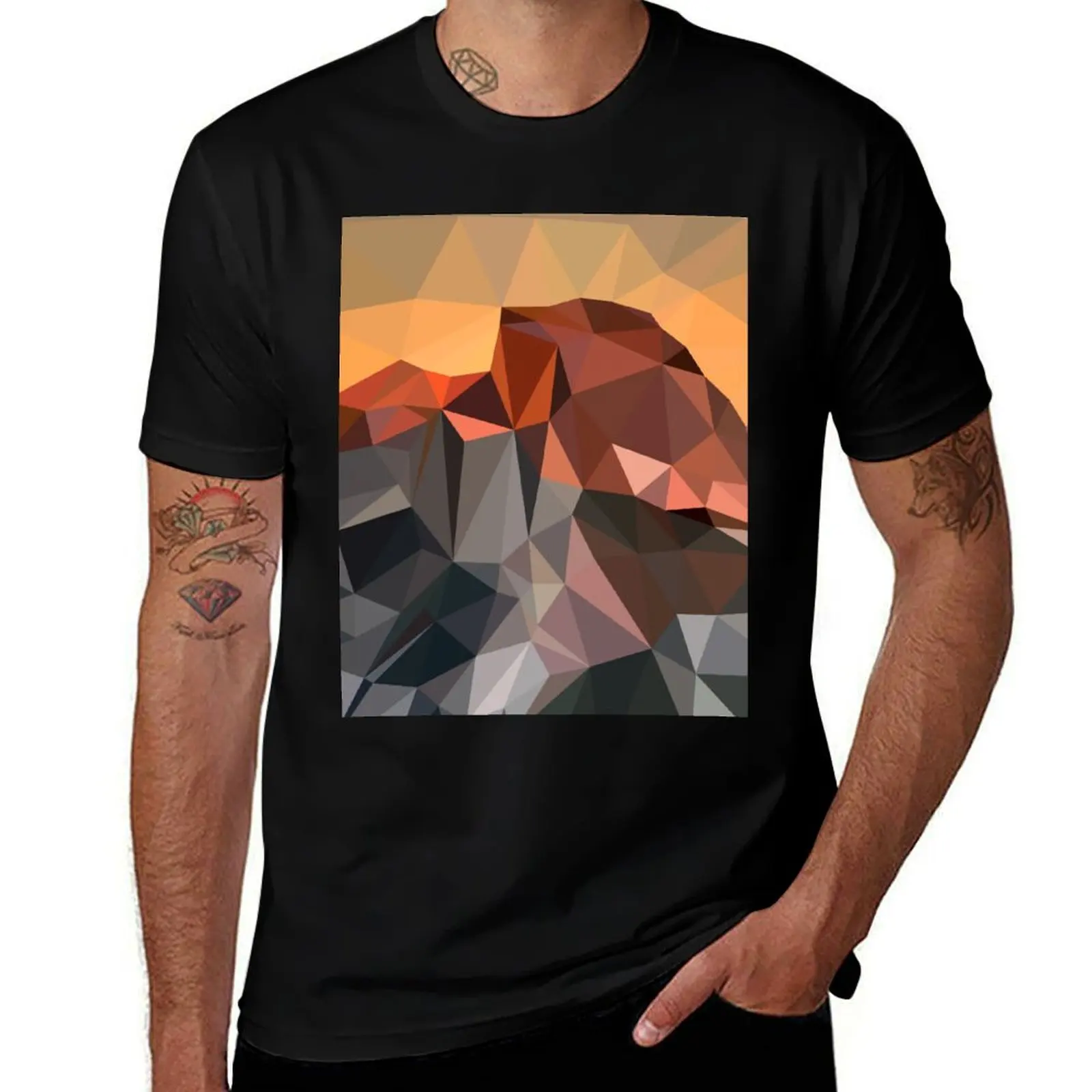 Yosemite Half Dome Sunrise Low Poly T-Shirt man t shirts for men man t shirts cotton man t shirt summer T-shirt
Yosemite Half Dome Sunrise Low Poly T-Shirt man t shirts for men man t shirts cotton man t shirt summer T-shirt