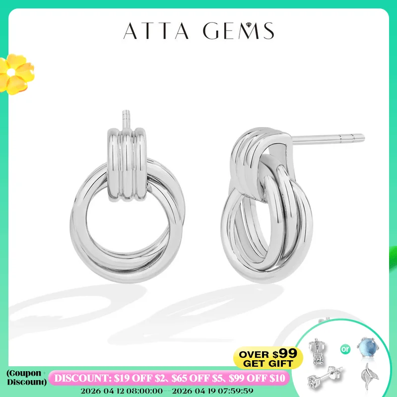 АТТАГЕМ Винтажные серьги-гвоздики с двойным кольцом S925, серебряные серьги 18 карат с позолоченной стальной текстурой, геометрические серьги-гвоздики для женщин для вечеринки
АТТАГЕМ Винтажные серьги-гвоздики с двойным кольцом S925, серебряные серьги 18 карат с позолоченной стальной текстурой, геометрические серьги-гвоздики для женщин для вечеринки