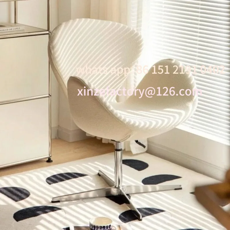 Customizable makeup chair bedroom dresser stool household girls backrest swan chair can be rotated and lifted
Customizable makeup chair bedroom dresser stool household girls backrest swan chair can be rotated and lifted