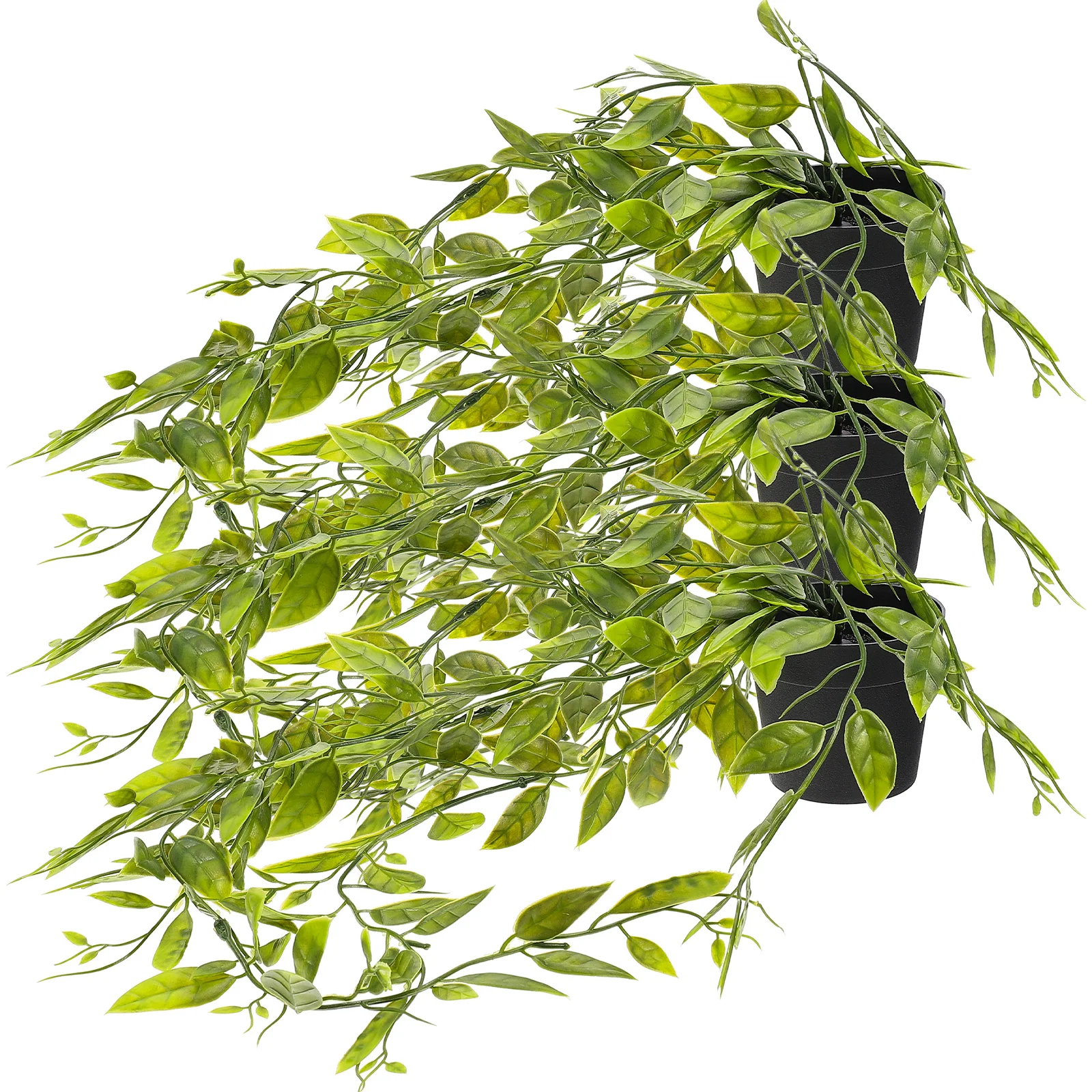 3 Pcs Artificial Hanging Plants Realistic Outdoor Decor Greenery Faux Potted Layout Seasonal Home Wedding
3 Pcs Artificial Hanging Plants Realistic Outdoor Decor Greenery Faux Potted Layout Seasonal Home Wedding