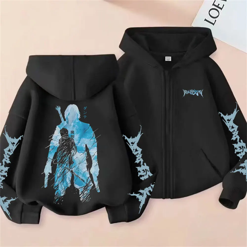 Game Devil May Cry Dante Merch Zipper Hoodie Men Women Fleece Cotton Oversized Zip Up Jacket Male Cosplay Otaku Lover Streetwear
Game Devil May Cry Dante Merch Zipper Hoodie Men Women Fleece Cotton Oversized Zip Up Jacket Male Cosplay Otaku Lover Streetwear