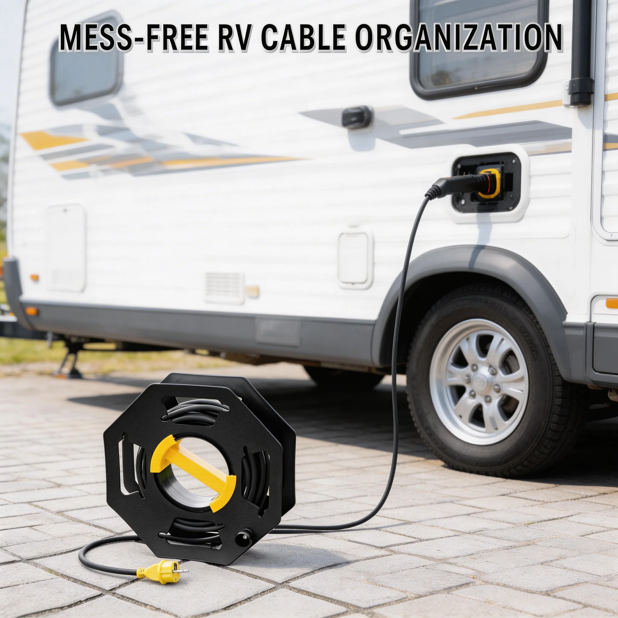 Cable Organizer Reel Plastic Extension Cord Winder Manual Wire Storage Organizer With Central Handle Anti-Slip Stable Base
Cable Organizer Reel Plastic Extension Cord Winder Manual Wire Storage Organizer With Central Handle Anti-Slip Stable Base