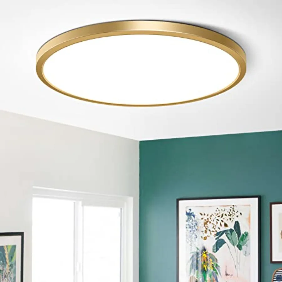 LED Ceiling Light Fixture Flush Mount 32W 320W Equivalent 3800LM 5000K Daylight White IP40 Flat Modern Round Ceiling Light for
LED Ceiling Light Fixture Flush Mount 32W 320W Equivalent 3800LM 5000K Daylight White IP40 Flat Modern Round Ceiling Light for