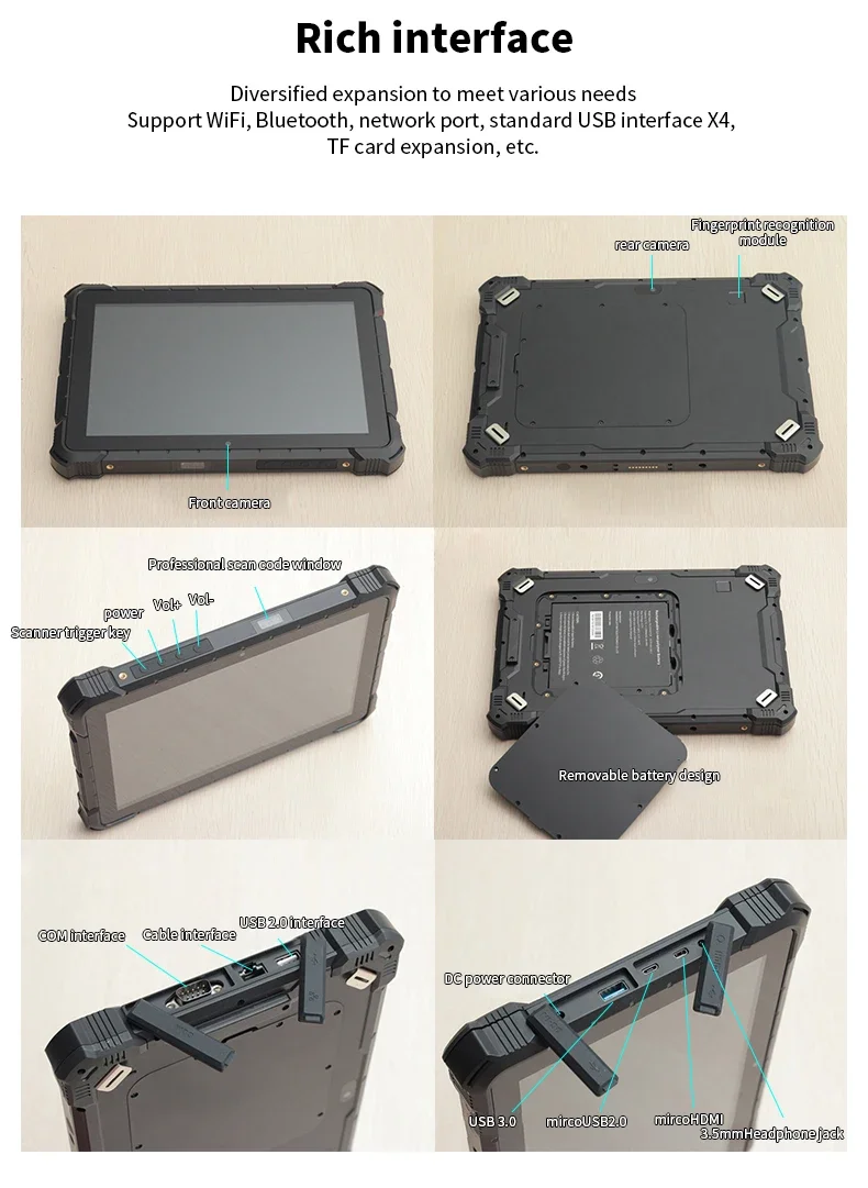 NEW Cenava J4205 Industrial Rugged Tablet With 6GB RAM 128GB 4G 10.1 Inches Waterproof Quad Core Win10 USB 3.0 Drive Interface
NEW Cenava J4205 Industrial Rugged Tablet With 6GB RAM 128GB 4G 10.1 Inches Waterproof Quad Core Win10 USB 3.0 Drive Interface