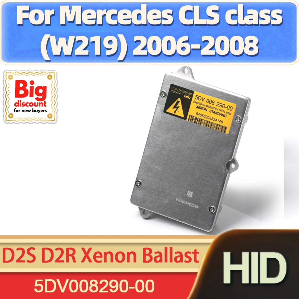 TEENRAM 1X HID ксеноновый модуль блока управления балластом фар OEM 5DV008290-00 D2S D2R для Mercedes CLS class (W219) 2006 2007 2008 
TEENRAM 1X HID ксеноновый модуль блока управления балластом фар OEM 5DV008290-00 D2S D2R для Mercedes CLS class (W219) 2006 2007 2008