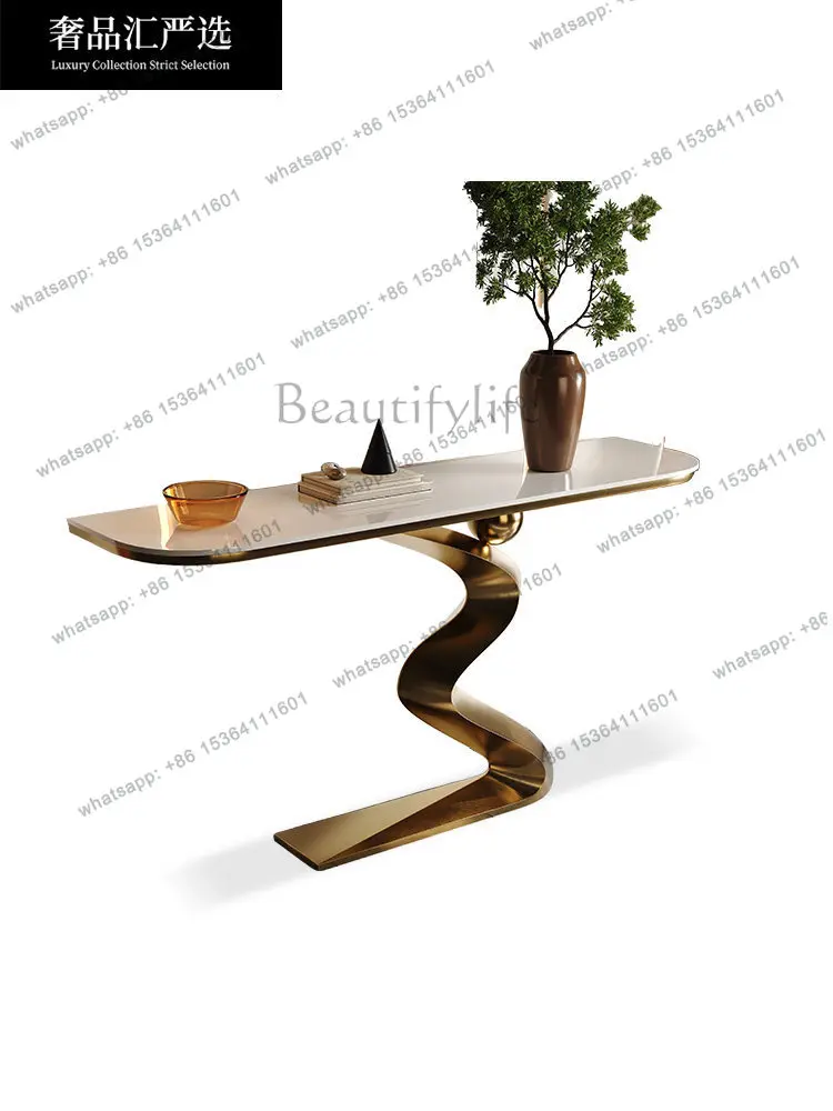 XX light luxury high-end decorative table entrance corridor foyer home end view table
XX light luxury high-end decorative table entrance corridor foyer home end view table