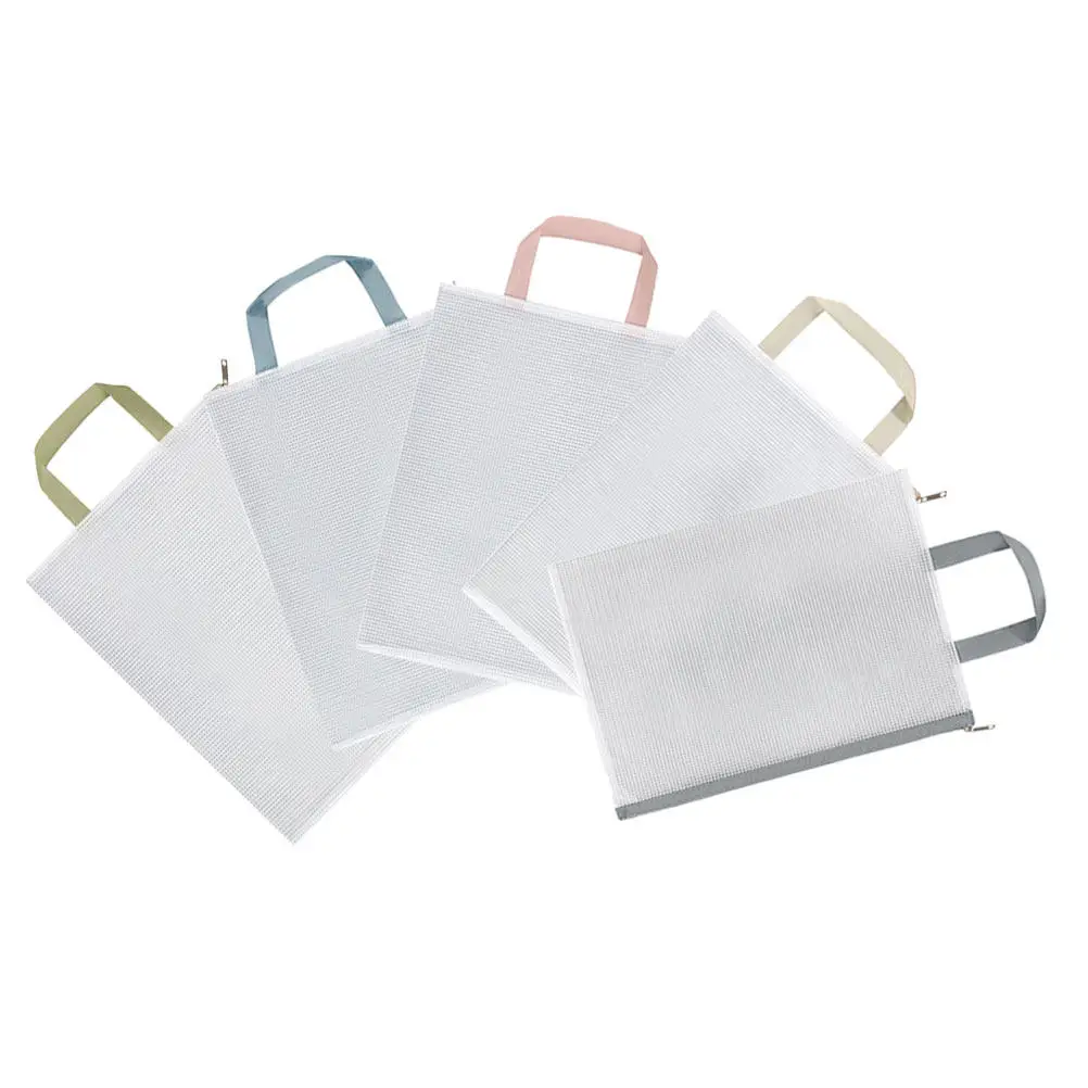 5Pcs File Bags Transparent Splashproof Grid Design Large Capacity Handheld Zipper Zipper File Organizer Document Storage Pouch
5Pcs File Bags Transparent Splashproof Grid Design Large Capacity Handheld Zipper Zipper File Organizer Document Storage Pouch