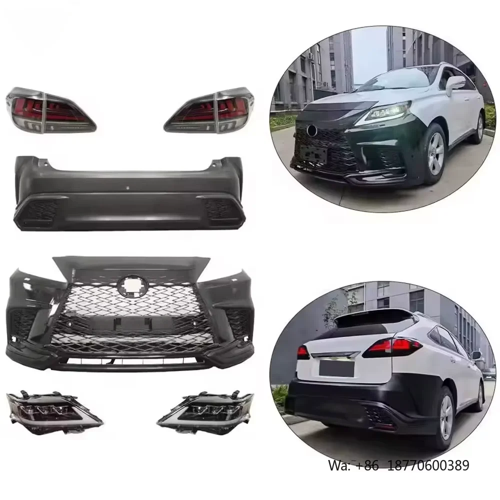 Rx 2023 F-Sport Car Body Kits for LE-XUS 2009-2015 RX Upgrade RX300 RX200T RX450 Sport Grille With Headlamp&Rear Lamp
Rx 2023 F-Sport Car Body Kits for LE-XUS 2009-2015 RX Upgrade RX300 RX200T RX450 Sport Grille With Headlamp&Rear Lamp
