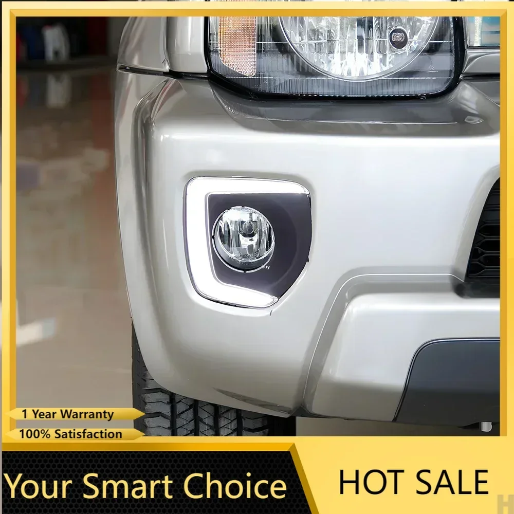 Автомобильный DRL в сборе для Suzuki Jimny 2012-2018, обновленный передний бампер, высококачественный светодиодный динамический дневный ходовой свет, автоаксессуары
Автомобильный DRL в сборе для Suzuki Jimny 2012-2018, обновленный передний бампер, высококачественный светодиодный динамический дневный ходовой свет, автоаксессуары