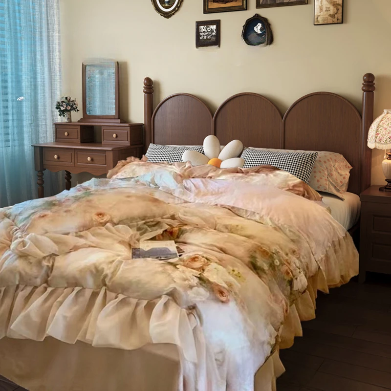 Full Size Double Bed Nordic White Luxury Sleeping Modern King Double Bed Queen Floor Design Cama Box Casal Bedroom Furniture
Full Size Double Bed Nordic White Luxury Sleeping Modern King Double Bed Queen Floor Design Cama Box Casal Bedroom Furniture