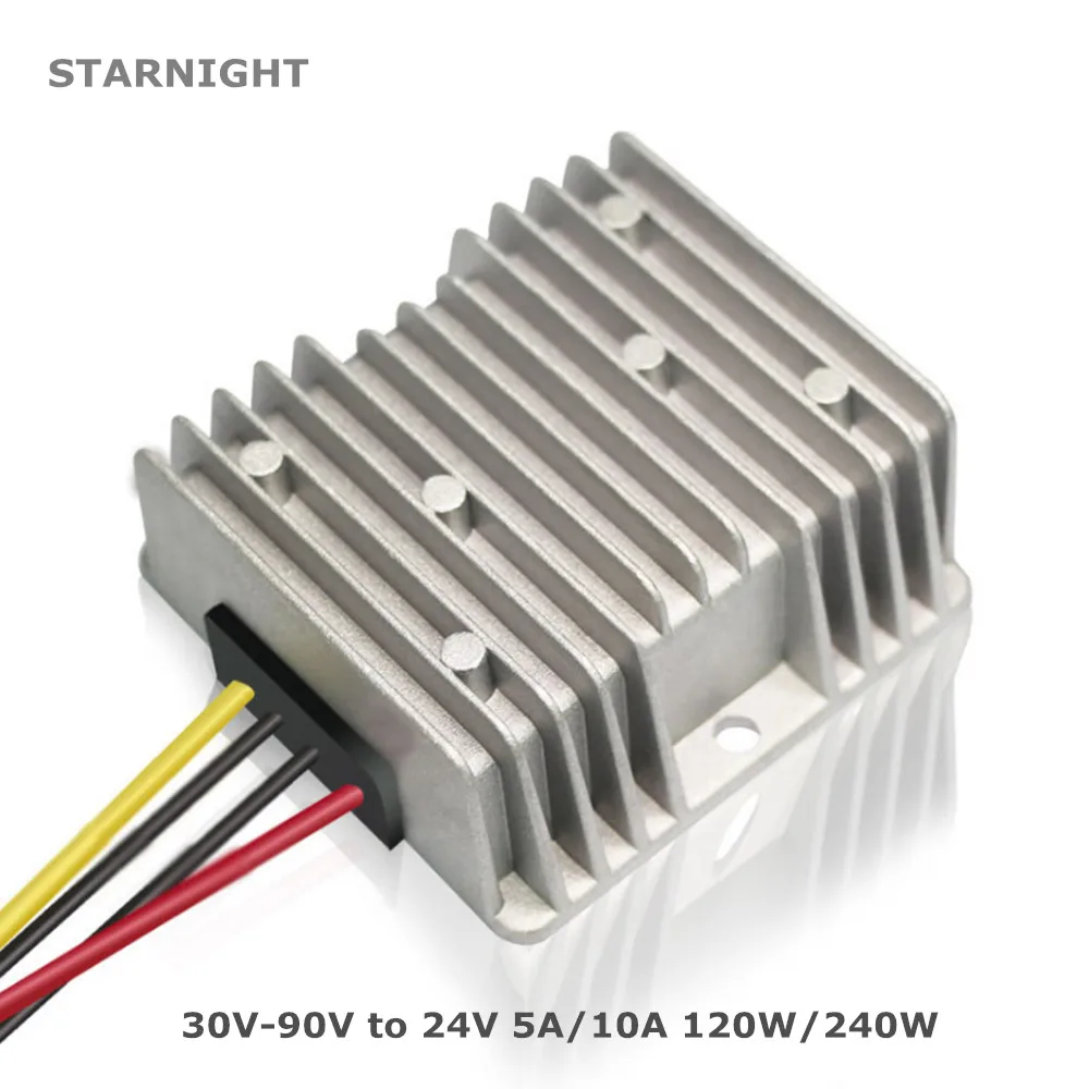 36V 48V 60V 72V to 12V 24V 5A 10A Transformer Voltage Regulator DC DC Converter LED Solar Car Power Supply Step Down Buck Module
36V 48V 60V 72V to 12V 24V 5A 10A Transformer Voltage Regulator DC DC Converter LED Solar Car Power Supply Step Down Buck Module