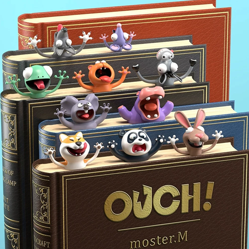 Creative Stationery Bookmarks 3D Stereo Cartoon Marker Animal Bookmarks Ocean Series Seal Octopus Cat Panda And Shiba Inu
Creative Stationery Bookmarks 3D Stereo Cartoon Marker Animal Bookmarks Ocean Series Seal Octopus Cat Panda And Shiba Inu