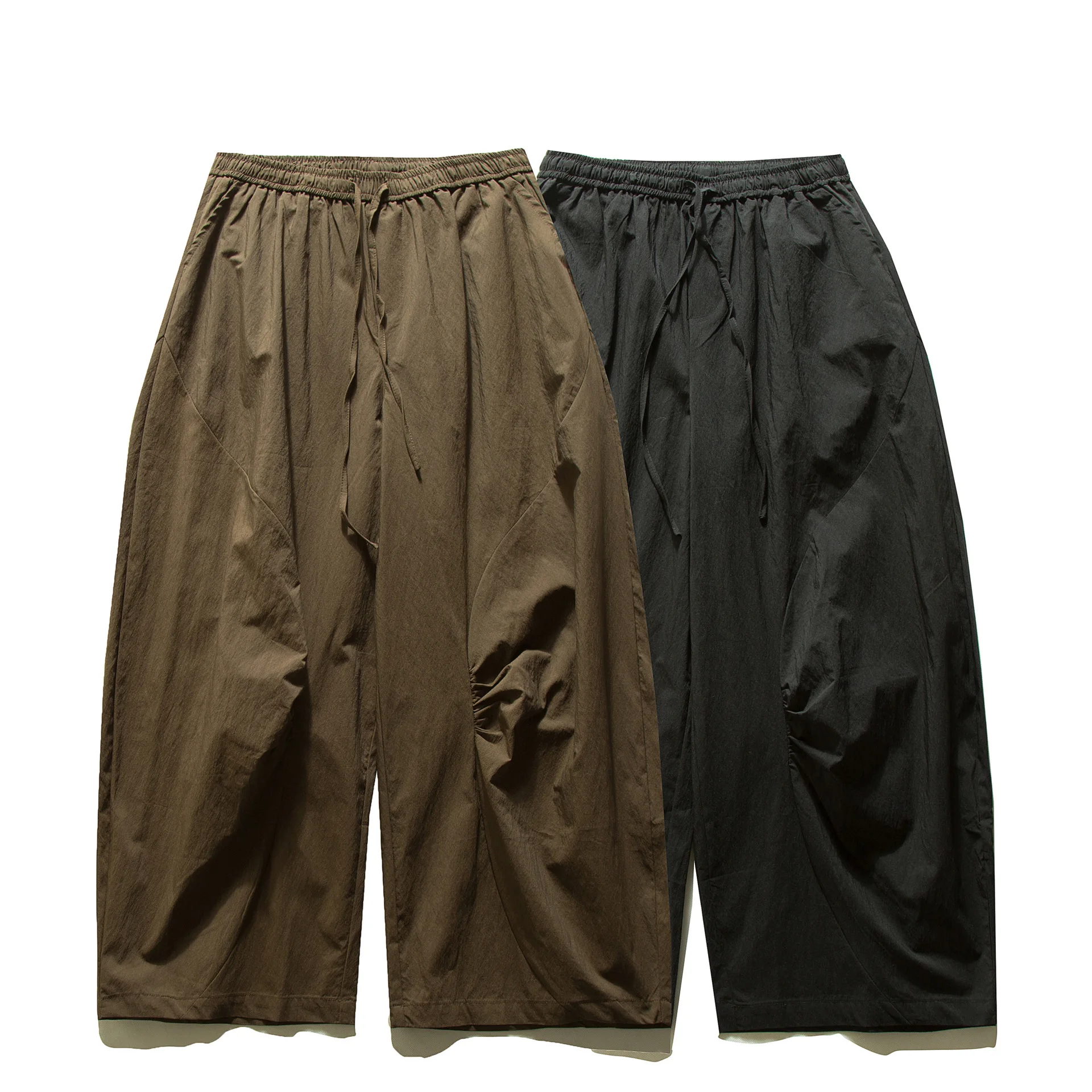 Maillard Japanese Cityboy Silhouette Relaxed Fit Pleated Wide-Leg Casual Pants Unisex Loose Cargo Trousers Trendy for Men
Maillard Japanese Cityboy Silhouette Relaxed Fit Pleated Wide-Leg Casual Pants Unisex Loose Cargo Trousers Trendy for Men