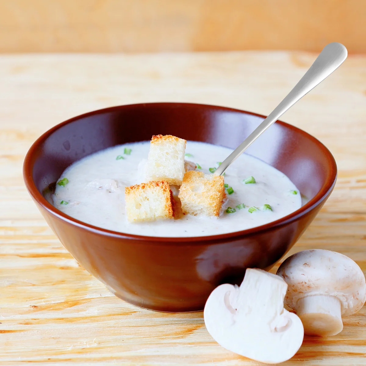 2Pcs Stainless Steel Salad Fork Spoon Set Safe Flatware for Dining Kitchen Tableware Household Utensil
2Pcs Stainless Steel Salad Fork Spoon Set Safe Flatware for Dining Kitchen Tableware Household Utensil