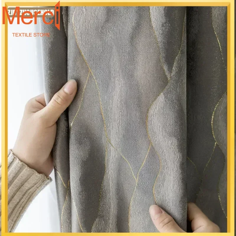 Jacquard Curtains For Living Room Bedroom Dining Simple American Modern Luxury Gold Silk Gray Windows Door Customize
Jacquard Curtains For Living Room Bedroom Dining Simple American Modern Luxury Gold Silk Gray Windows Door Customize