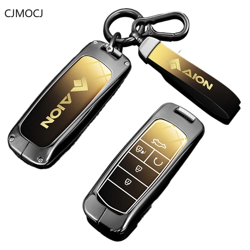 Premium Zinc Alloy Key Cover Case for GAC Aion Y/Aion S Plus/Aion V Plus - Protective Key Fob Shell Keybag Keychain
Premium Zinc Alloy Key Cover Case for GAC Aion Y/Aion S Plus/Aion V Plus - Protective Key Fob Shell Keybag Keychain