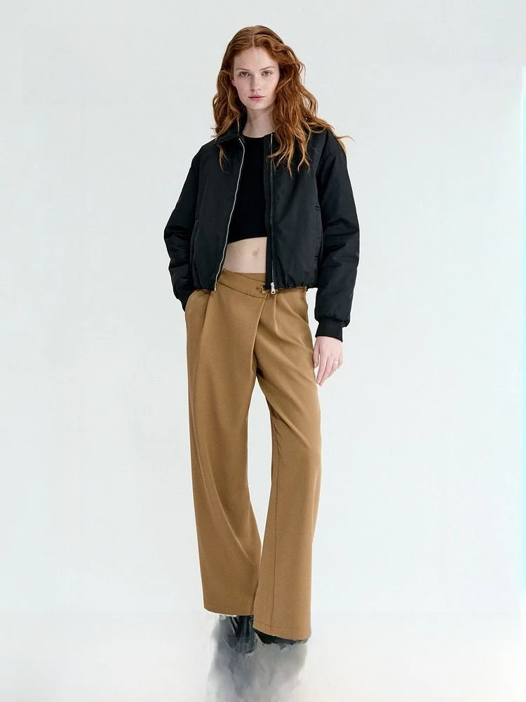 H&M Summer New Women's Wrap Style West Pants 1322865 Business Casual Trousers for Ladies Fashionable Elegant
H&M Summer New Women's Wrap Style West Pants 1322865 Business Casual Trousers for Ladies Fashionable Elegant